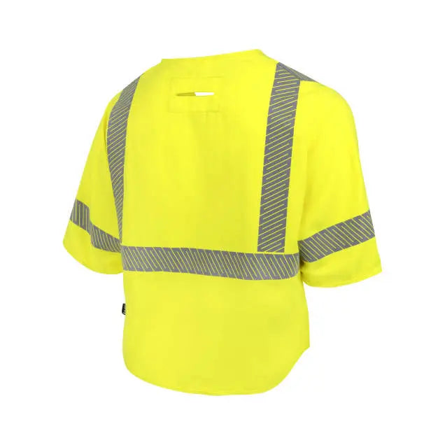 Radians SV99A-3SZGSFR 5.7 oz Class 3 AR/FR Vest with Segmented Reflective Tape