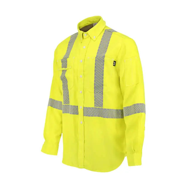 Neese VDH5VSH3 5.7 oz DH Air™ Class 3 Vented Back FR Shirt with Segmented Reflective Tape