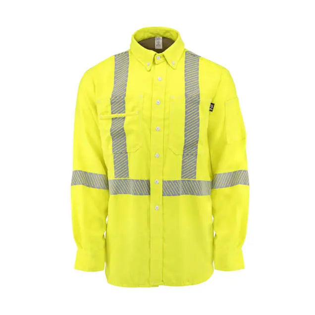 Neese VDH5VSH3 5.7 oz DH Air™ Class 3 Vented Back FR Shirt with Segmented Reflective Tape