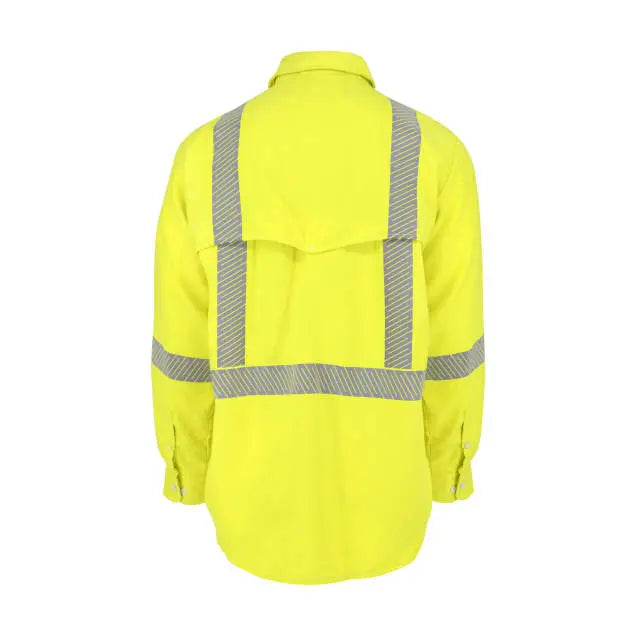 Neese VDH5VSH3 5.7 oz DH Air™ Class 3 Vented Back FR Shirt with Segmented Reflective Tape