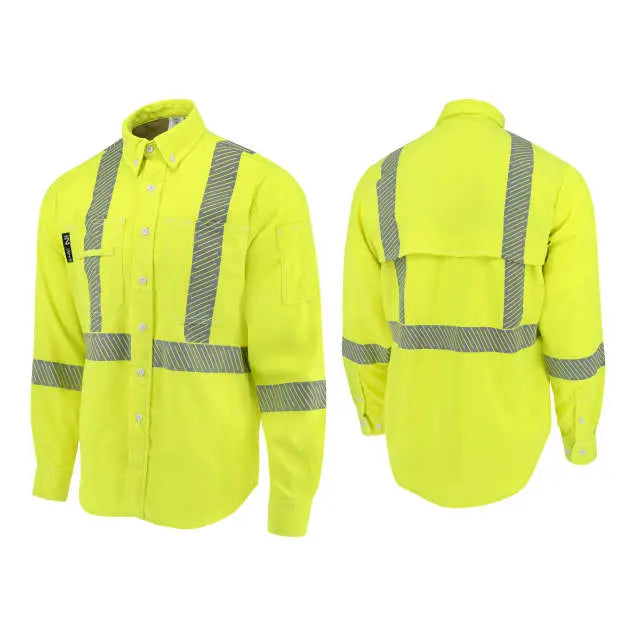Neese VTS5VSH3 Tecasafe® One 5.7 oz Class 3 Vented FR Shirt