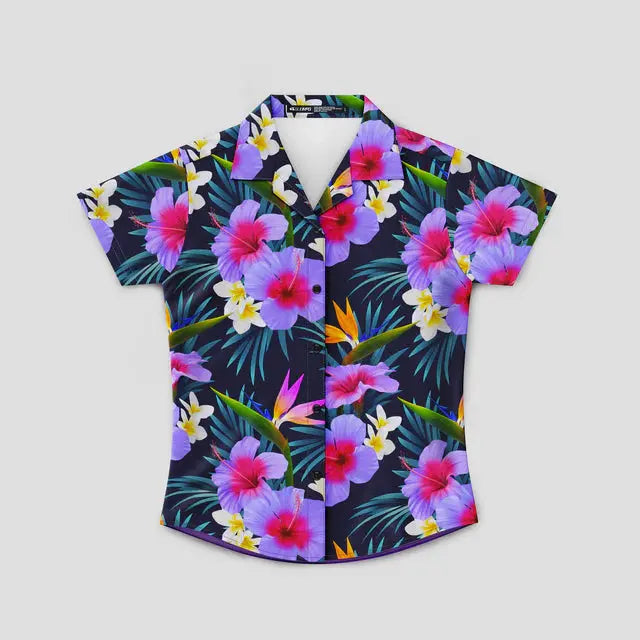 Ladies Full Button Party Shirt #LPS01