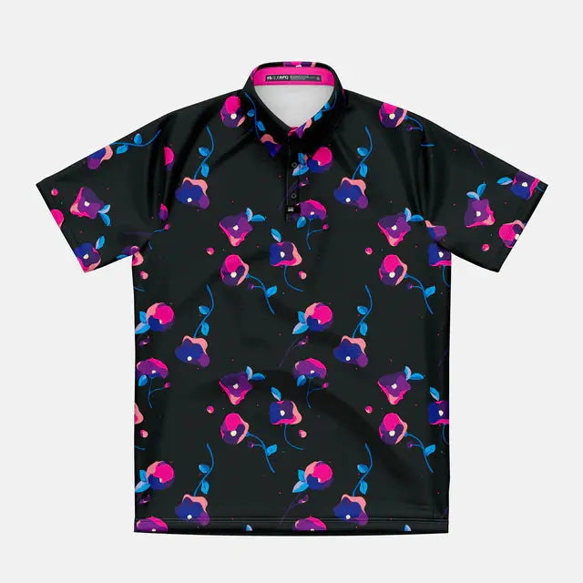 Mens 3 Button Polo #PGM0125