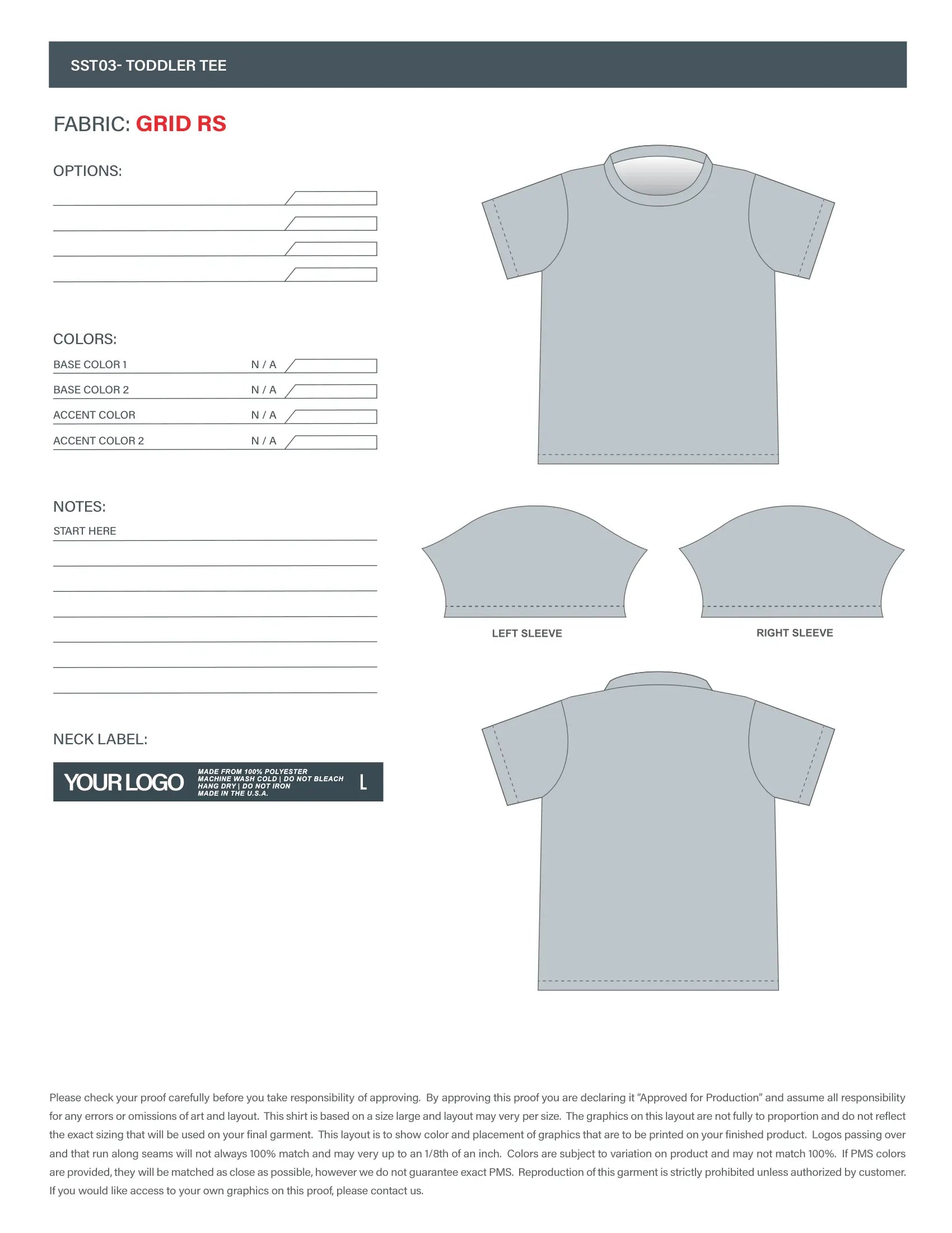 Toddler Sublimated Short Sleeve Jersey #SST03
