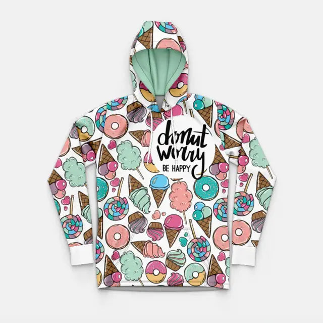 Ladies Hooded Sweatshirt #HDL06